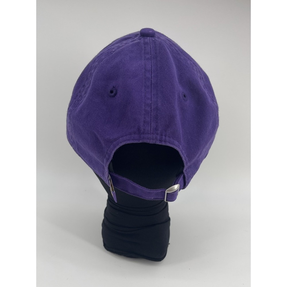 New Era Minnesota Vikings Women's 9TWENTY Purple Strapback Hat NFL Cap OSFA - Picture 4 of 10